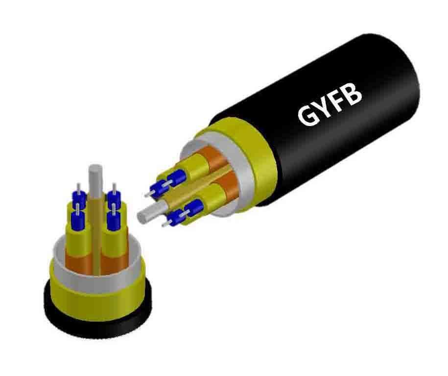 GYFB 6 Core Tactical Draggable Fiber Optic Cable