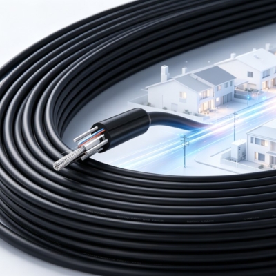bend insensitive ftth drop cable cover image
