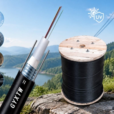steel tape armored fiber optic cable cover image